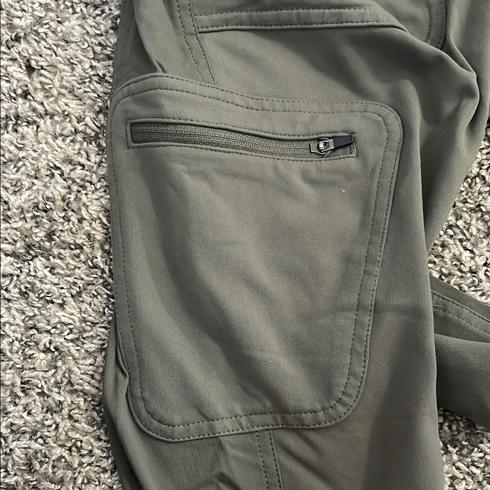 North Face Green/Olive Women's Utility Pants/Leggings - Picture 7 of 13
